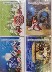 Karnet Boże Narodzenie A5 przestrzenny + koperta
