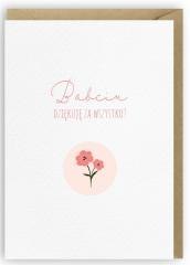 Kartka na Dzień Babci, eko koperta K054