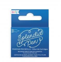 Naboje uzupełniające Splendid niebieskie 5szt