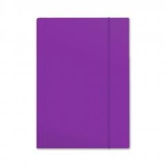 Teczka z gumką A4 Plus Top fioletowa PENMATE