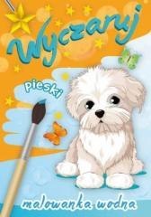 Malowanka wodna. Wyczaruj pieski