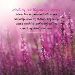 Podstawka korkowa - Niech Cię Pan Błogosławi ŁĄKA