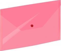 Koperta A4 na zatrzask czerwona GRAND