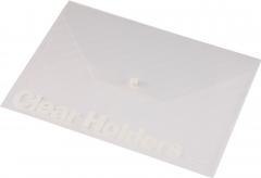 Koperta Focus C330 A4 przezroczysta biała