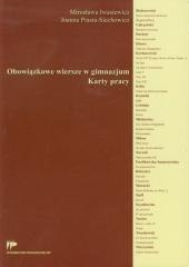 Obowiązkowe wiersze w gimnazjum. Karty pracy