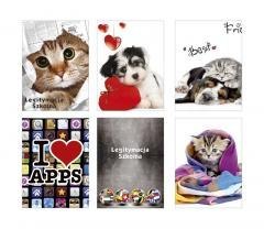 Okładka na legitymację szkolną z nadrukiem MIX