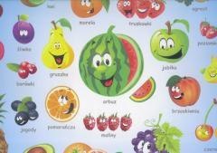 Podkładka na biurko. Poznaję owoce LIWONA