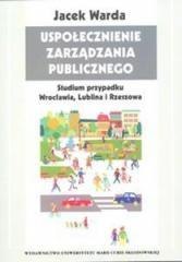 Uspołecznienie zarządzania publicznego