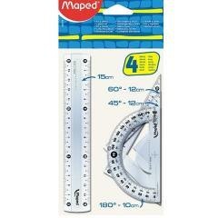 Zestaw Start Mini lin/2 ekier/kątom MAPED