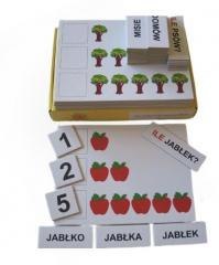 Zestaw dydaktyczny. Ile? - końcówki rzeczowników