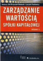 Zarządzanie wartością spółki kapitałowej