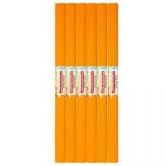 Bibuła marszczona 05 pomarańczowa jasna (10szt)