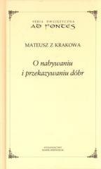 O nabywaniu i przekazywaniu dóbr