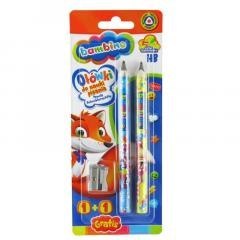 Ołówki do nauki pisania 2szt BAMBINO