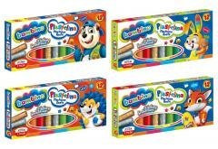 Plastelina 12 kolorów BAMBINO