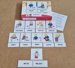 Zestaw dydaktyczny. Co myje?