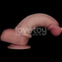 DILDO 8'' SLIDING SKIN PRO II DUAL LAYER SILICONE DONG 24-0602