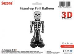 Balon Halloween Szkielet 170x94cm