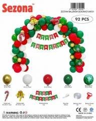 Balony Boże Narodzenie 92szt