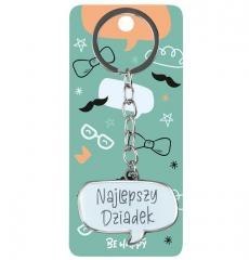 Brelok prezentowy Najlepszy Dziadek