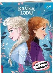 Disney Kraina Lodu. Kolorowanka z naklejkami