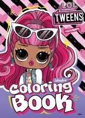 Kolorowanka z naklejkami LOL Tweens Cherry