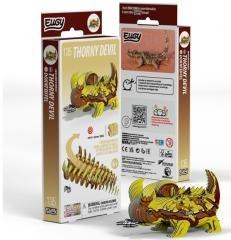 Diabeł kolczasty Eugy. Eko Ukladanka 3D