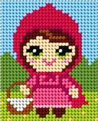 Haft. Moje pierwsze wyszywanie - Czerwony kapturek