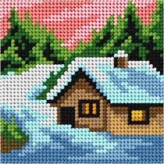 Haft. Moje pierwsze wyszywanie - Domek jesień