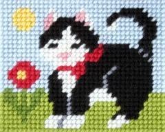 Haft. Moje pierwsze wyszywanie - Kotek