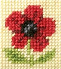 Haft. Moje pierwsze wyszywanie - Kwiatek