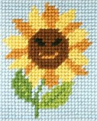 Haft. Moje pierwsze wyszywanie - Kwiatek