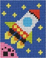 Haft. Moje pierwsze wyszywanie - Rakieta