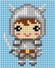 Haft. Moje pierwsze wyszywanie - Rycerz