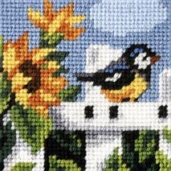 Haft. Moje pierwsze wyszywanie - Sikorka