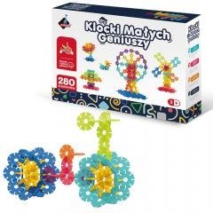 Klocki małych geniuszy śnieżynki 280el