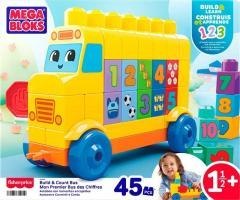 Mega Bloks Autobus Buduj i licz Pojazd i klocki