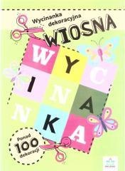 Wycinanka dekoracyjna wiosna