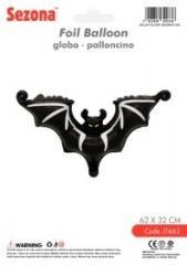 Balon Halloween Nietoperz 62x32cm