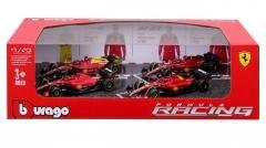 Ferrari Racing 4 Pack Without Helmet And Stand