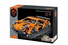 Klocki Auto pomarańczowe 490el