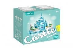 Klocki Niebieski Zamek 381el