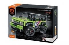 Klocki R/C Jeep lime 484el