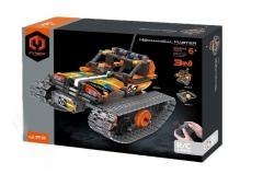 Klocki R/C Pojazd na gąsienicach 3w1