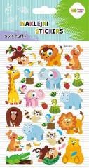 Naklejki 3D Soft Puffy Safari 110x205 HAPPY COLOR