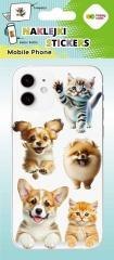 Naklejki Mobile Best Friends 90x205 HAPPY COLOR