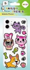 Naklejki Mobile Silly Friends 90x205 HAPPY COLOR
