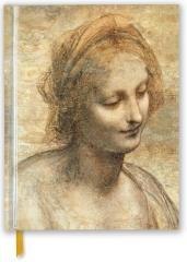 Notatnik A4 gładki TW Głowa dziewicy Leonardo