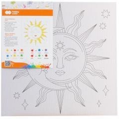 Podobrazie bawełniane Kosmos 25x25cm HAPPY COLOR