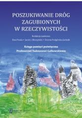 Poszukiwanie dróg zagubionych w rzeczywistości